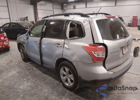 2015 Subaru Forester 2.5I Premium из США, поврежденный, VIN JF2SJAFC1FH404630